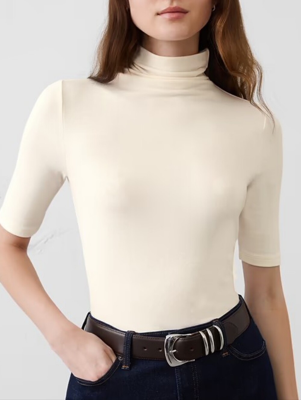 NWT BANANA REPUBLIC | $50 Soft Luxe Turtleneck Top